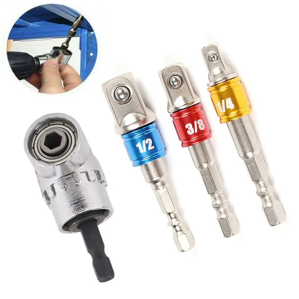 105 Degree Angle Extension Screwdriver Bracket Adapter Tool Adapter Adjustable Nozzle 1/4 "inch Angle Screwdriver Tool Nozzle
105 Degree Angle Extension Screwdriver Bracket Adapter Tool Adapter Adjustable Nozzle 1/4 "inch Angle Screwdriver Tool Nozzle