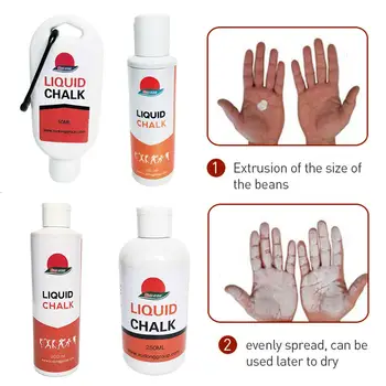 50/100/200/250ml Anti-slip Liquid Chalk Liquid Magnesium Chalk Powder For Dance Rock Climbing Weightlifting Fitness Workout
50/100/200/250ml Anti-slip Liquid Chalk Liquid Magnesium Chalk Powder For Dance Rock Climbing Weightlifting Fitness Workout