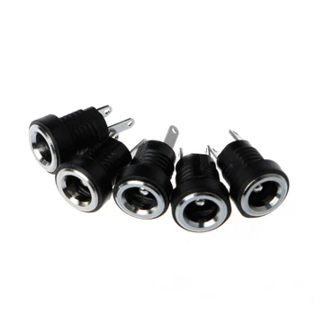 5 Pcs DC-022B Power Supply Jack Socket Female Panel Mount Connector 5.5 x 2.1mm w/Cap
5 Pcs DC-022B Power Supply Jack Socket Female Panel Mount Connector 5.5 x 2.1mm w/Cap