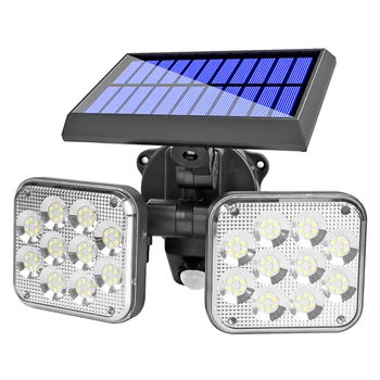 120LED Solar Yard Light Waterproof Rotatable Motion Sensor Security Light 3 Mode Lighting Tools for Garden Yard Street
120LED Solar Yard Light Waterproof Rotatable Motion Sensor Security Light 3 Mode Lighting Tools for Garden Yard Street