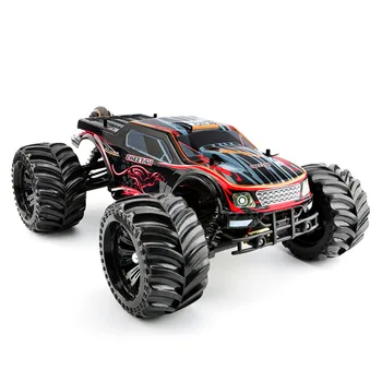 

JLB Racing 1:10 4WD RC Brushless Monster Truck Off-Road Vehicle Waterproof 2.4GHz 2CH Car With Wheelie Function - RTR Version