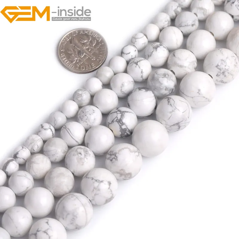 Natural big hole stone White Howlite beads for Jewelry making strand 15 inch Semi-precious Gem stone bead for bracelet Necklace
Natural big hole stone White Howlite beads for Jewelry making strand 15 inch Semi-precious Gem stone bead for bracelet Necklace
