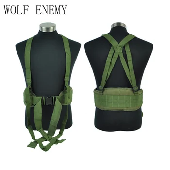 New Tactical Military Adjustable Nylon Military Belt Tactical Rappelling Belt Vest Molle Panel Platform Waist Belt Suspender
New Tactical Military Adjustable Nylon Military Belt Tactical Rappelling Belt Vest Molle Panel Platform Waist Belt Suspender