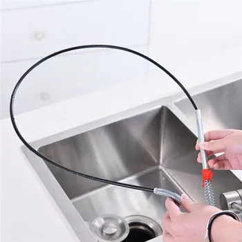 Bendable Drain Clog Water Sink Cleaning Hook Sewer Dredging Tool Kitchen Spring Pipe Hair Remover Hair Remover kitchen tools 
Bendable Drain Clog Water Sink Cleaning Hook Sewer Dredging Tool Kitchen Spring Pipe Hair Remover Hair Remover kitchen tools