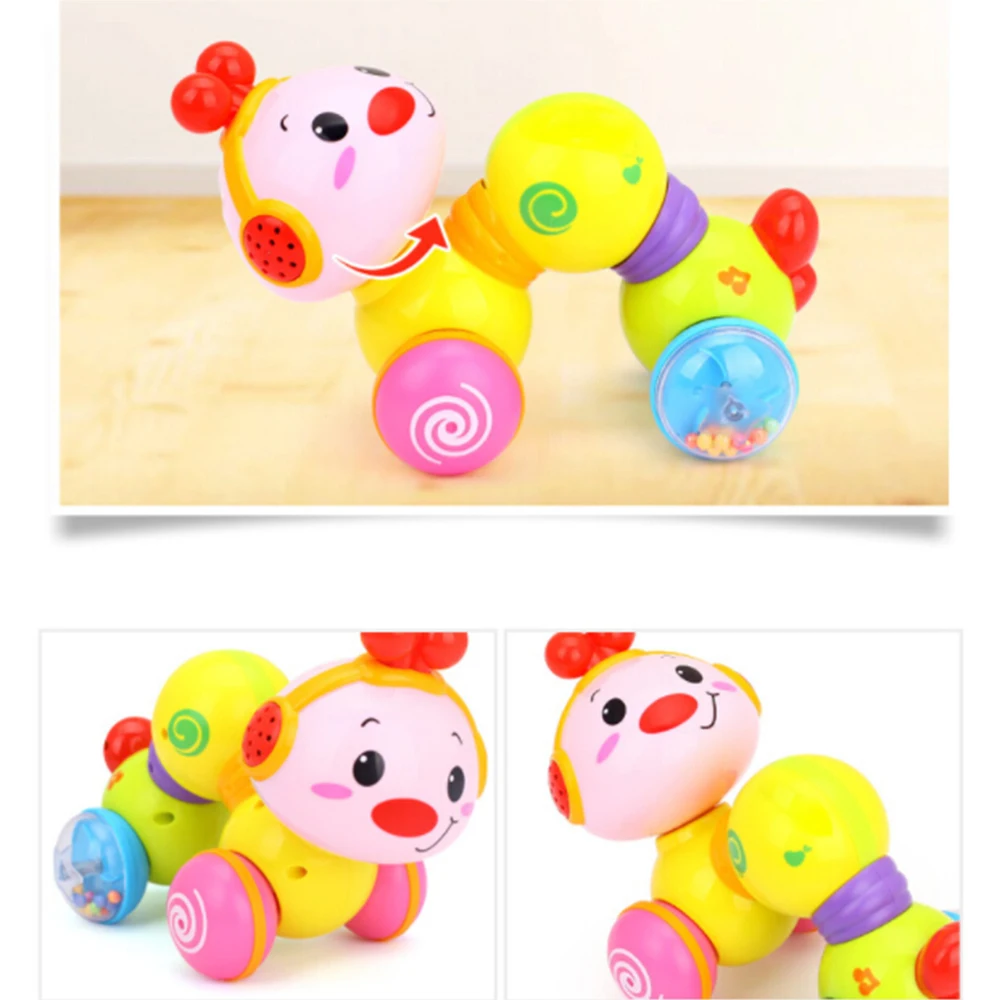Crawling bug toy Creeping Worm Lovely cute music worm press function with music and light learning children toys ABS 6 month kid
Crawling bug toy Creeping Worm Lovely cute music worm press function with music and light learning children toys ABS 6 month kid