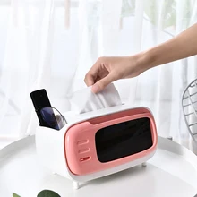 Cute Tissue Box Storage Multi Desk top Tissue case Creative Paper Pumping Phone Holder Paper Storage Box Dust-proof Household TV
Cute Tissue Box Storage Multi Desk top Tissue case Creative Paper Pumping Phone Holder Paper Storage Box Dust-proof Household TV