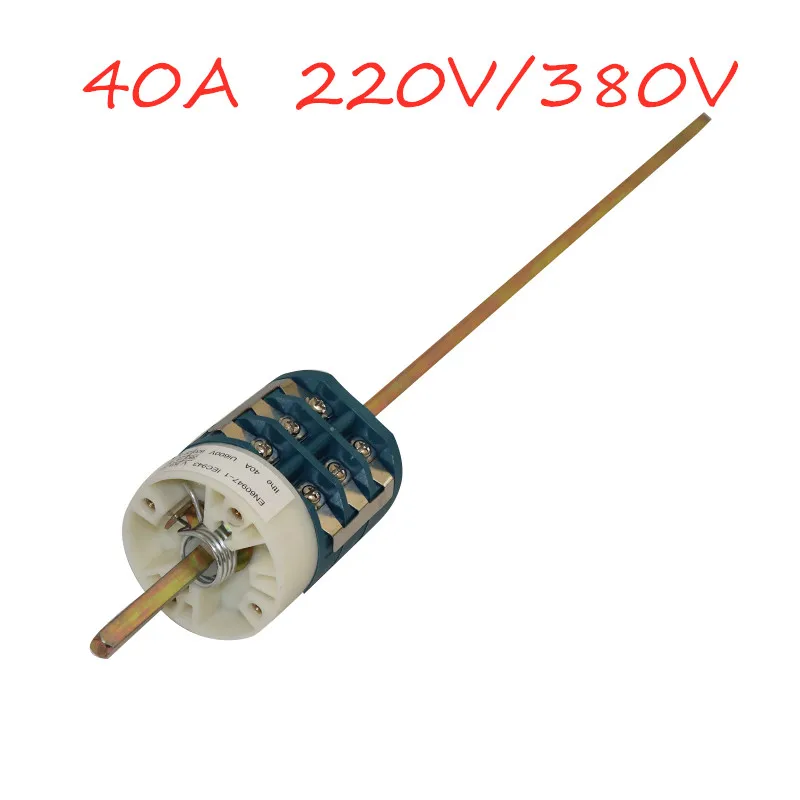 40A 220/380V Forward Reverse Switch for Car Tyre Changer Machine Tire Machine Replacement Part Turn Table Pedal Motor Switch
40A 220/380V Forward Reverse Switch for Car Tyre Changer Machine Tire Machine Replacement Part Turn Table Pedal Motor Switch