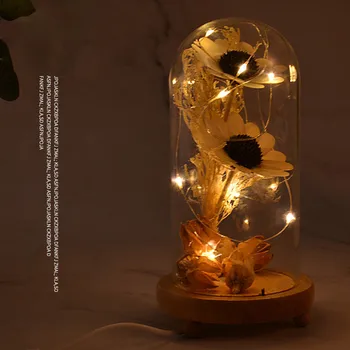 3 Colour Beauty and The Beast Red Rose In A Glass Dome on A Wooden Base for Valentine's Gifts LED Rose Lamps Christmas
3 Colour Beauty and The Beast Red Rose In A Glass Dome on A Wooden Base for Valentine's Gifts LED Rose Lamps Christmas