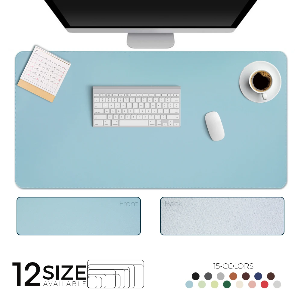 Double-side Portable Large Mouse Pad Gamer Waterproof PU Leather Suede Desk Mat Computer Mousepad Keyboard Table Cover for Dota
Double-side Portable Large Mouse Pad Gamer Waterproof PU Leather Suede Desk Mat Computer Mousepad Keyboard Table Cover for Dota