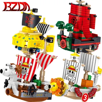 BZDA One Piece Pirate Ship Adventure Merley&Polar Dive Boat Building Blocks Ferry Model Bricks Boy Toys Christmas Gifts For Kids
BZDA One Piece Pirate Ship Adventure Merley&Polar Dive Boat Building Blocks Ferry Model Bricks Boy Toys Christmas Gifts For Kids