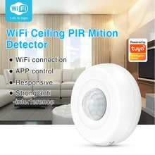 Tuya Smart Home WiFi Body Sensor Infrared Motion Sensor 360 Degree Ceiling PIR Mition Detector APP Remote Control Responsive
Tuya Smart Home WiFi Body Sensor Infrared Motion Sensor 360 Degree Ceiling PIR Mition Detector APP Remote Control Responsive