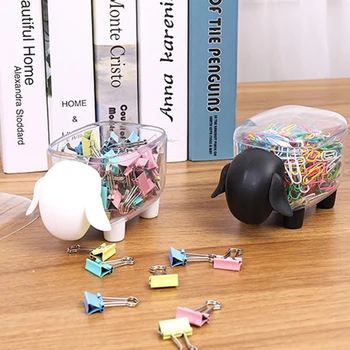 1PC Creative Cotton Swab Box Transparent Sheep Storage Tank Plastic Dustproof Desktop Cotton Swab Box Paper Clips Case Organizer
1PC Creative Cotton Swab Box Transparent Sheep Storage Tank Plastic Dustproof Desktop Cotton Swab Box Paper Clips Case Organizer