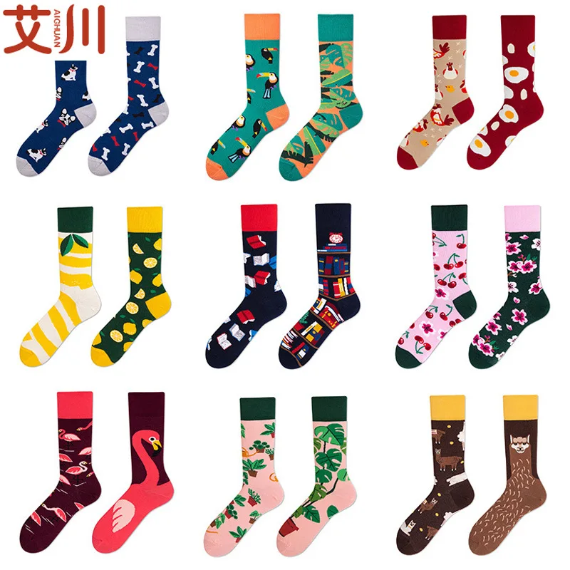 2020 New Style Creative Cool Women's COUPLE'S-Socks Fashion Cartoon Stylish Tube Cotton Socks Popular Brand Sock
2020 New Style Creative Cool Women's COUPLE'S-Socks Fashion Cartoon Stylish Tube Cotton Socks Popular Brand Sock