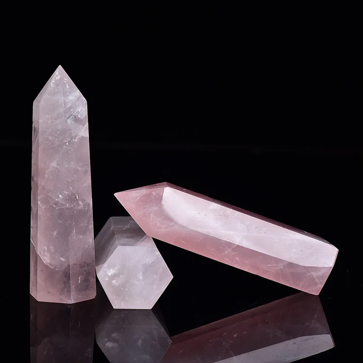Natural Seven Chakra Healing Wand Crystal Natural Pink Rose Stone Enhance Energy Field Mysterious Power Change Destiny Belief
Natural Seven Chakra Healing Wand Crystal Natural Pink Rose Stone Enhance Energy Field Mysterious Power Change Destiny Belief