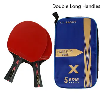 2Pcs Upgraded 5 Star Carbon Table Tennis Racket Set Lightweight Powerful Ping Pong Paddle Bat with Good Control Dropshipping
2Pcs Upgraded 5 Star Carbon Table Tennis Racket Set Lightweight Powerful Ping Pong Paddle Bat with Good Control Dropshipping