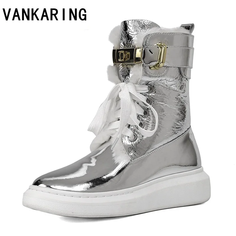 new brand design women snow boots natural fur genuine leather ankle boots winter lace-up comfortable flat wool boots shoes woman
new brand design women snow boots natural fur genuine leather ankle boots winter lace-up comfortable flat wool boots shoes woman