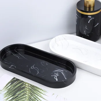 Marble Pattern Resin Countertop Chinese Style Towel Holder Home Hotel Toothbrush Makeup Organizer Bathroom Tray Household
Marble Pattern Resin Countertop Chinese Style Towel Holder Home Hotel Toothbrush Makeup Organizer Bathroom Tray Household