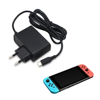 NS Game Console Charging Wall Adapter EU Plug AC Adapter Charger Type-C Power Supply 5V 2.4A For Nintend Switch Accessories
NS Game Console Charging Wall Adapter EU Plug AC Adapter Charger Type-C Power Supply 5V 2.4A For Nintend Switch Accessories