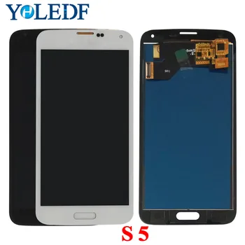 

For SAMSUNG Galaxy S5 i9600 G900F G900H G900M G9001 G900R G900P G900T LCD Display Touch Screen Digiziter Assembly Replace Parts