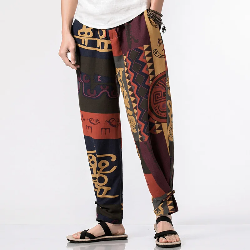 2018 Spring Men Decorative Pattern Frog Ankle Banded Pants Chinese-style Casual Trousers Large Size Men'S Wear
2018 Spring Men Decorative Pattern Frog Ankle Banded Pants Chinese-style Casual Trousers Large Size Men'S Wear