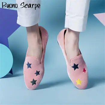 Flat Casual Loafers Women Sewing Stars Rainbow Flats Velvet Leisure Slip On Loafers Round Toe Flat Shoes Quality Ladies Shoes
Flat Casual Loafers Women Sewing Stars Rainbow Flats Velvet Leisure Slip On Loafers Round Toe Flat Shoes Quality Ladies Shoes
