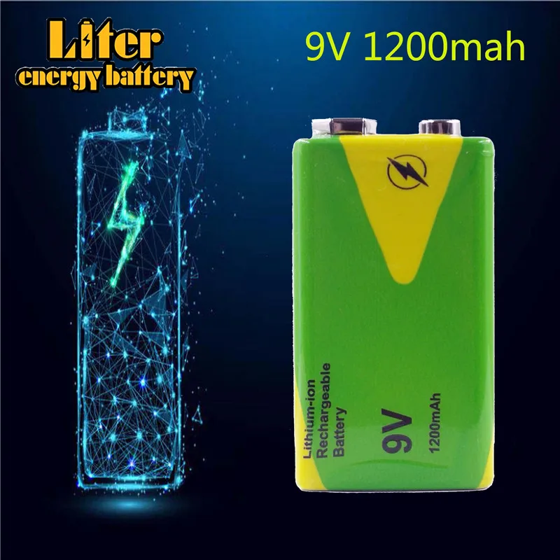 100% Original For Toys Smoke 9V 1200mAh rechargeable battery Low price and high quality for instruments lithium battery packs
100% Original For Toys Smoke 9V 1200mAh rechargeable battery Low price and high quality for instruments lithium battery packs