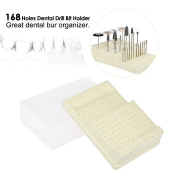 Dental Drill Bit Holder Dental Bur Stand Organizer Container Displayer Transparent Cover Plastic Dental Accessory 168 Holes
Dental Drill Bit Holder Dental Bur Stand Organizer Container Displayer Transparent Cover Plastic Dental Accessory 168 Holes