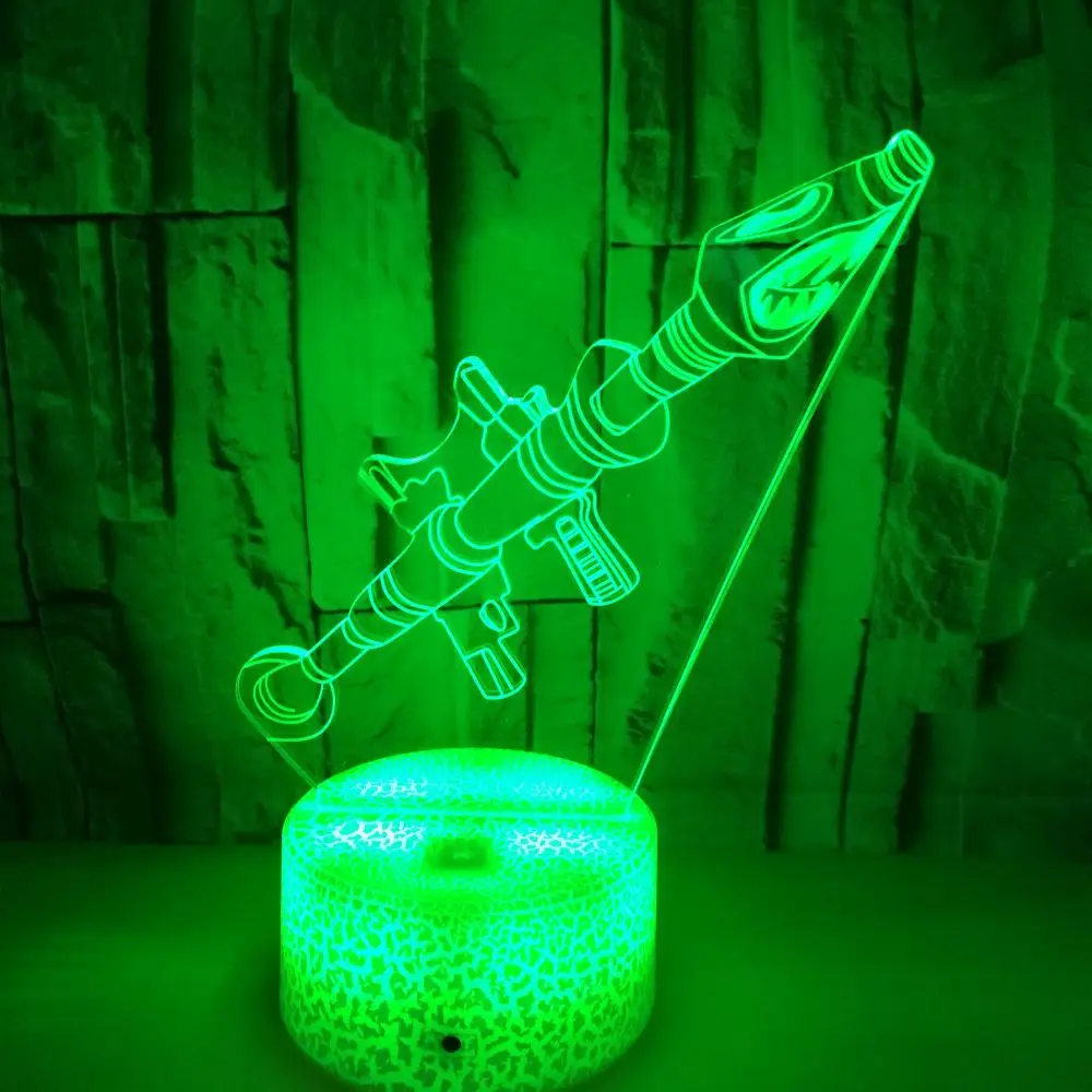 Creative Architecture 3D Lamp Rocket 3D Visual Small Night Lamp USB Remote Control Touch One-piece 3D Small Table Lamp
Creative Architecture 3D Lamp Rocket 3D Visual Small Night Lamp USB Remote Control Touch One-piece 3D Small Table Lamp