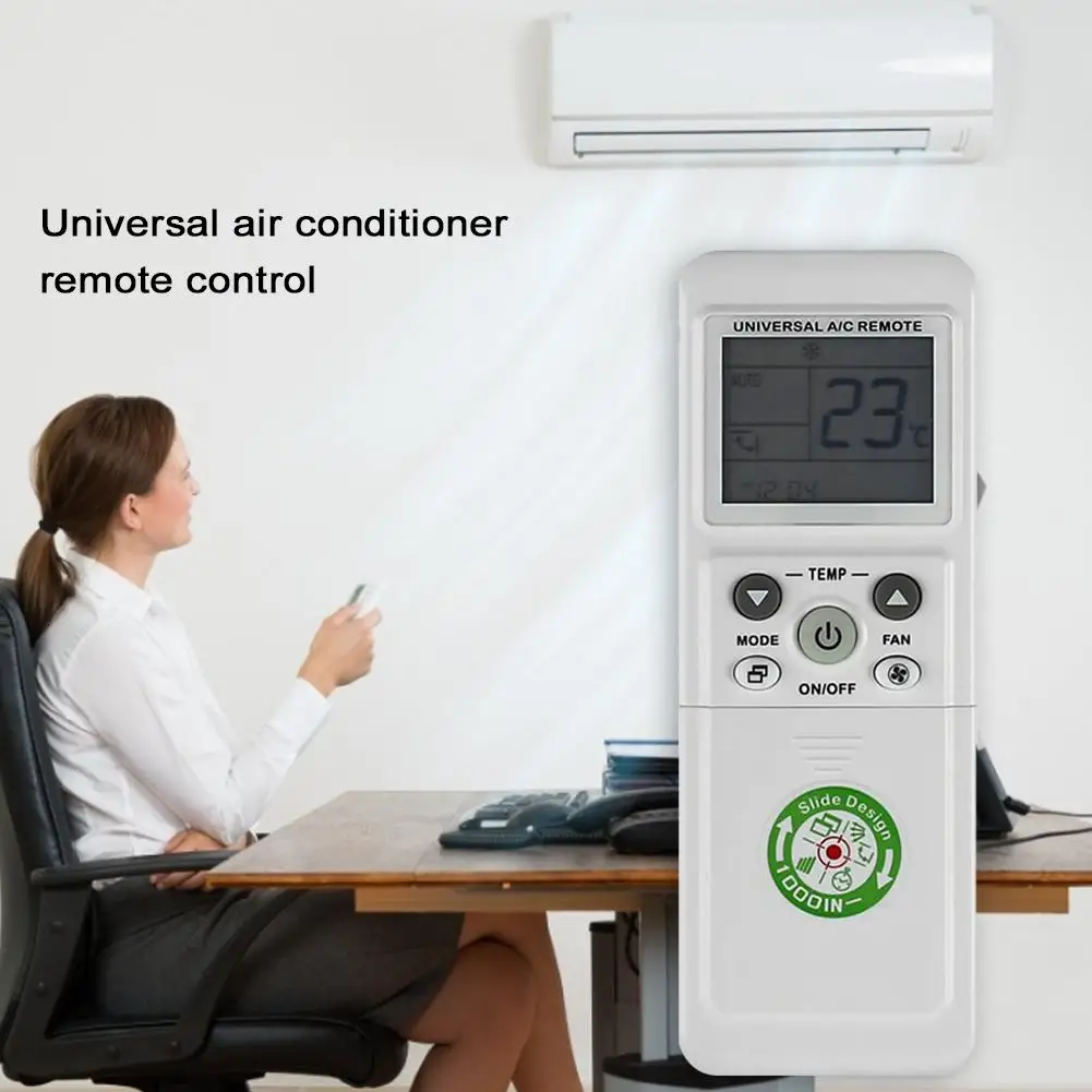 Universal Remote Control EU US K-1038E Air Conditioner Low Power Consumption Time On/Off Function Easy To Set Up Air Conditioner
Universal Remote Control EU US K-1038E Air Conditioner Low Power Consumption Time On/Off Function Easy To Set Up Air Conditioner