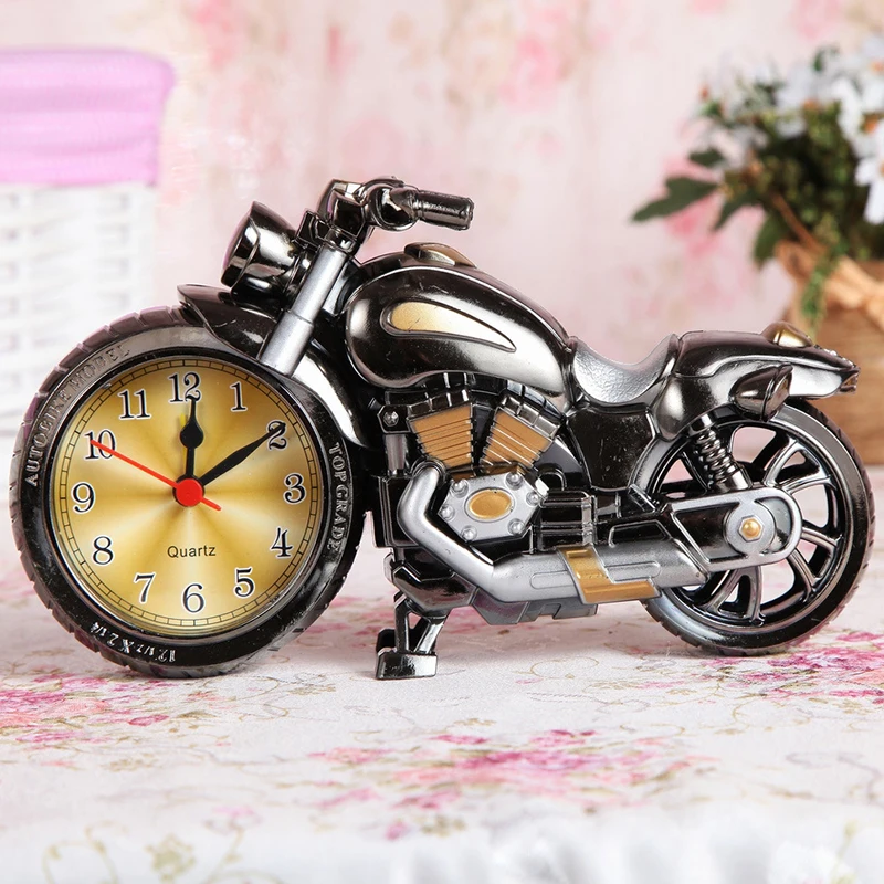 Creative retro alarm clock motorcycle alarm clock train bike simulation model alarm clock kids holiday gift home decoration
Creative retro alarm clock motorcycle alarm clock train bike simulation model alarm clock kids holiday gift home decoration