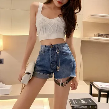 Women New High Street Fashion Irregular Tassel Denim Shorts Summer High Waist Pin Jeans Shorts Ladies Sexy Hot Shorts
Women New High Street Fashion Irregular Tassel Denim Shorts Summer High Waist Pin Jeans Shorts Ladies Sexy Hot Shorts
