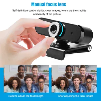 Webcam Mini Computer Pc WebCamera Rotatable Camera Built-in Noise Reduction Microphone for Live Broadcast Video Conference Work
Webcam Mini Computer Pc WebCamera Rotatable Camera Built-in Noise Reduction Microphone for Live Broadcast Video Conference Work