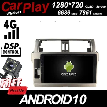 Qled 1280*720 Screen Car Android 10.0 Player for Toyota PRADO 155 2014 2015 Automotive Carplay Bluetooth GPS Radio Head Unit
Qled 1280*720 Screen Car Android 10.0 Player for Toyota PRADO 155 2014 2015 Automotive Carplay Bluetooth GPS Radio Head Unit