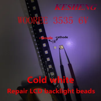 1000PCS WOOREE LED Backlight 2W 6V 3535 150LM Cool white WM35E2F-YR09B-eA LCD Backlight for TV TV Application
1000PCS WOOREE LED Backlight 2W 6V 3535 150LM Cool white WM35E2F-YR09B-eA LCD Backlight for TV TV Application