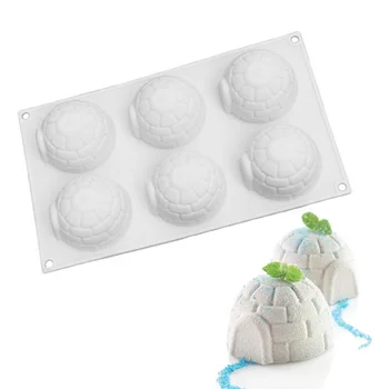 Funny Snowhouse Shape Silicon Mold Igloo Mousse Cake Molds Baking Accessiories Food Grade Silicon Mould For Jelly Pudding
Funny Snowhouse Shape Silicon Mold Igloo Mousse Cake Molds Baking Accessiories Food Grade Silicon Mould For Jelly Pudding