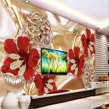 Custom Photo Wallpaper Stereo Surfaces Mural 3d Rich Jewelry Jewelry Flowers TV Backdrop Mural wall Paper Papel De Parede 3d
Custom Photo Wallpaper Stereo Surfaces Mural 3d Rich Jewelry Jewelry Flowers TV Backdrop Mural wall Paper Papel De Parede 3d