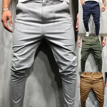 Casual Men Solid Color Simple Cotton Sports Straight Pants Slim Long Track Trousers
Casual Men Solid Color Simple Cotton Sports Straight Pants Slim Long Track Trousers
