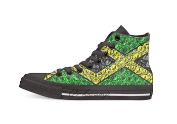 Jamaican Cannabis Flag Novelty Design Casual Canvas Shoes Custom shoes Drop Shipping
Jamaican Cannabis Flag Novelty Design Casual Canvas Shoes Custom shoes Drop Shipping