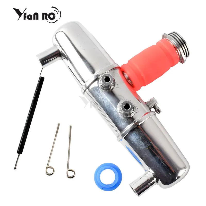 18001P Upgrade Aluminum Alloy Dual Exhaust Joint Tubing for HPI Savage 4.6/5.9 1/8 Nitro Car RC Exhaust Pipe
18001P Upgrade Aluminum Alloy Dual Exhaust Joint Tubing for HPI Savage 4.6/5.9 1/8 Nitro Car RC Exhaust Pipe