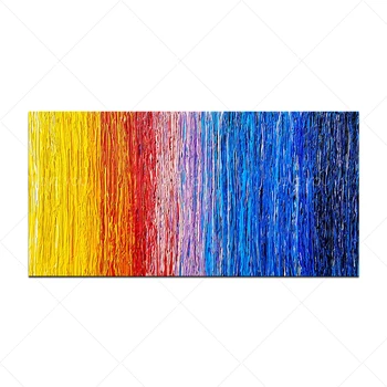 Colorful Abstract Rainbow Golden Blue Sheet Oil Painting Canvas For Room Decor Modern 100% Handmade Abstract Picture Painting
Colorful Abstract Rainbow Golden Blue Sheet Oil Painting Canvas For Room Decor Modern 100% Handmade Abstract Picture Painting
