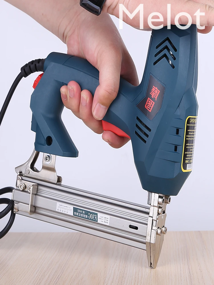 Electric nail gun f30 straight nail gun two-code nail grab gas nail gun nail machine carpentry tool shot nail steel nail gun
Electric nail gun f30 straight nail gun two-code nail grab gas nail gun nail machine carpentry tool shot nail steel nail gun