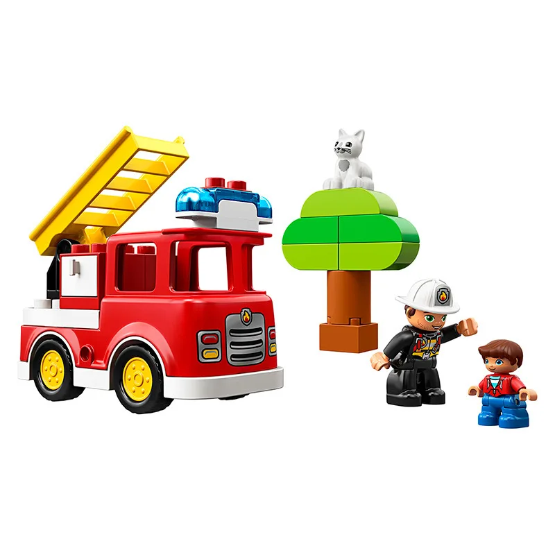 2019 New Products Lego LEGO Duplo Series 10901 Whistle Fire Truck Inserted Building Blocks Boy Toy
2019 New Products Lego LEGO Duplo Series 10901 Whistle Fire Truck Inserted Building Blocks Boy Toy