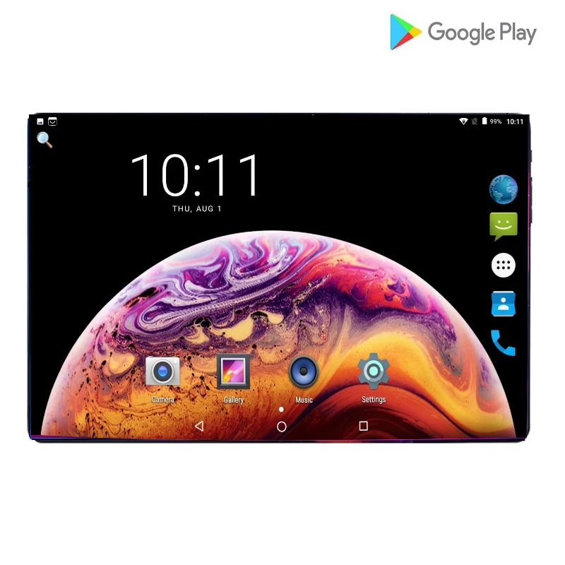 2019 новый стальной экран ips планшетный ПК 4G Восьмиядерный Google Play Детские планшеты 6