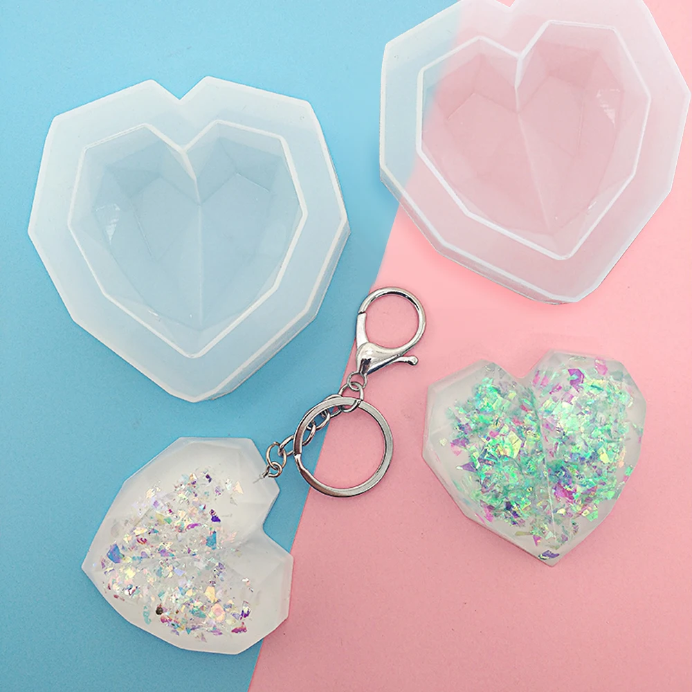 Diy Crystal Epoxy Geometric Love Shape Mold High Mirror Key Car Decoration Jewelry Accessories cement
Diy Crystal Epoxy Geometric Love Shape Mold High Mirror Key Car Decoration Jewelry Accessories cement