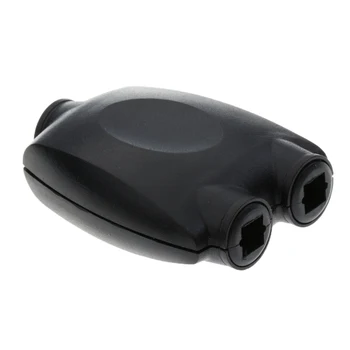 ( 1 In 2 Out ) Toslink Optical Splitter Duplicator Digital Audio Converter
( 1 In 2 Out ) Toslink Optical Splitter Duplicator Digital Audio Converter