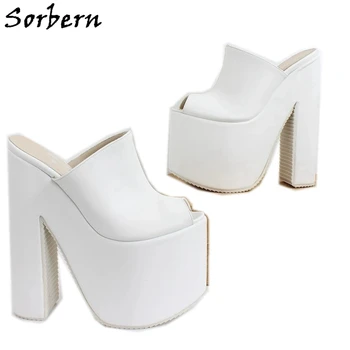Sorbern White Block Heel Women Sandal Platform Shoes Summer Style Chunky Heels Handmade Retro Sandals Platform Wedges
Sorbern White Block Heel Women Sandal Platform Shoes Summer Style Chunky Heels Handmade Retro Sandals Platform Wedges