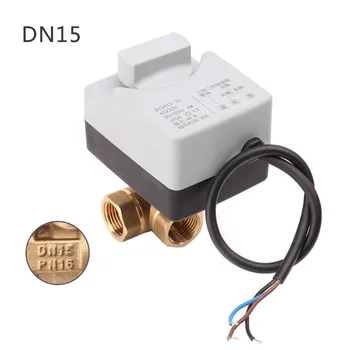New AC220V 3 Way 3 Wires 2 Control Motorized Ball Valve Electric Actuator with Manual Switch DN15
New AC220V 3 Way 3 Wires 2 Control Motorized Ball Valve Electric Actuator with Manual Switch DN15
