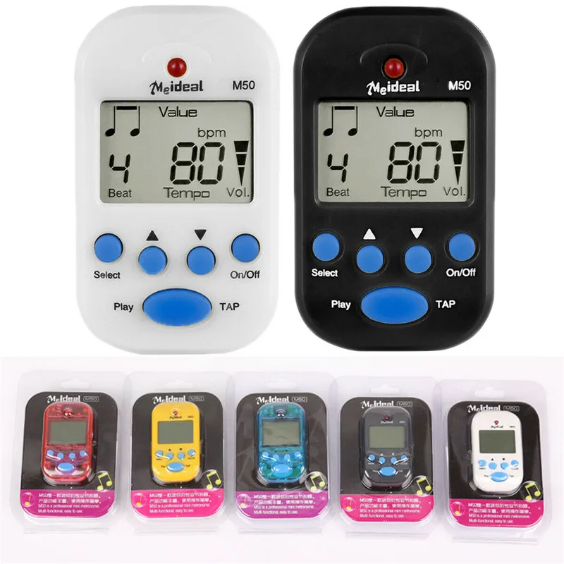 PYMH Mini Guitar Tuner Clip Lcd Display Bass Chromatic Violin Ukulele Digital Electronic Metronome
PYMH Mini Guitar Tuner Clip Lcd Display Bass Chromatic Violin Ukulele Digital Electronic Metronome