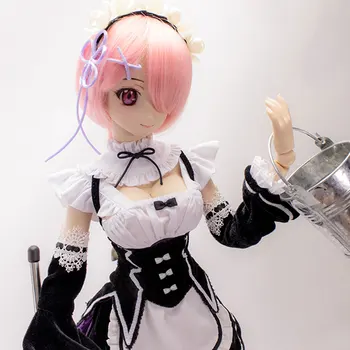 Anime Re Life in Different World from 0 Cosplay Maid Outfit Ram&Rem DD Doll Costume Set for 1/3 BJD Dolls - (M Bust) No Doll
Anime Re Life in Different World from 0 Cosplay Maid Outfit Ram&Rem DD Doll Costume Set for 1/3 BJD Dolls - (M Bust) No Doll