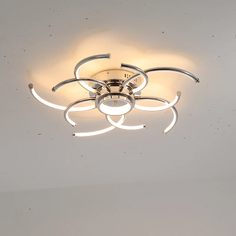 new Chrome/Gold Plated Modern led Chandelier for living room bedroom study room 90-265V led ceiling chandelier fixtures
new Chrome/Gold Plated Modern led Chandelier for living room bedroom study room 90-265V led ceiling chandelier fixtures